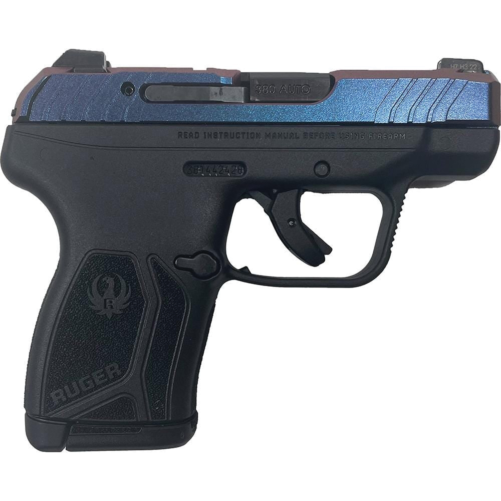 Ruger LCP Max Mongoose Purple .380 ACP 2.80" 10rds, Black - Ruger