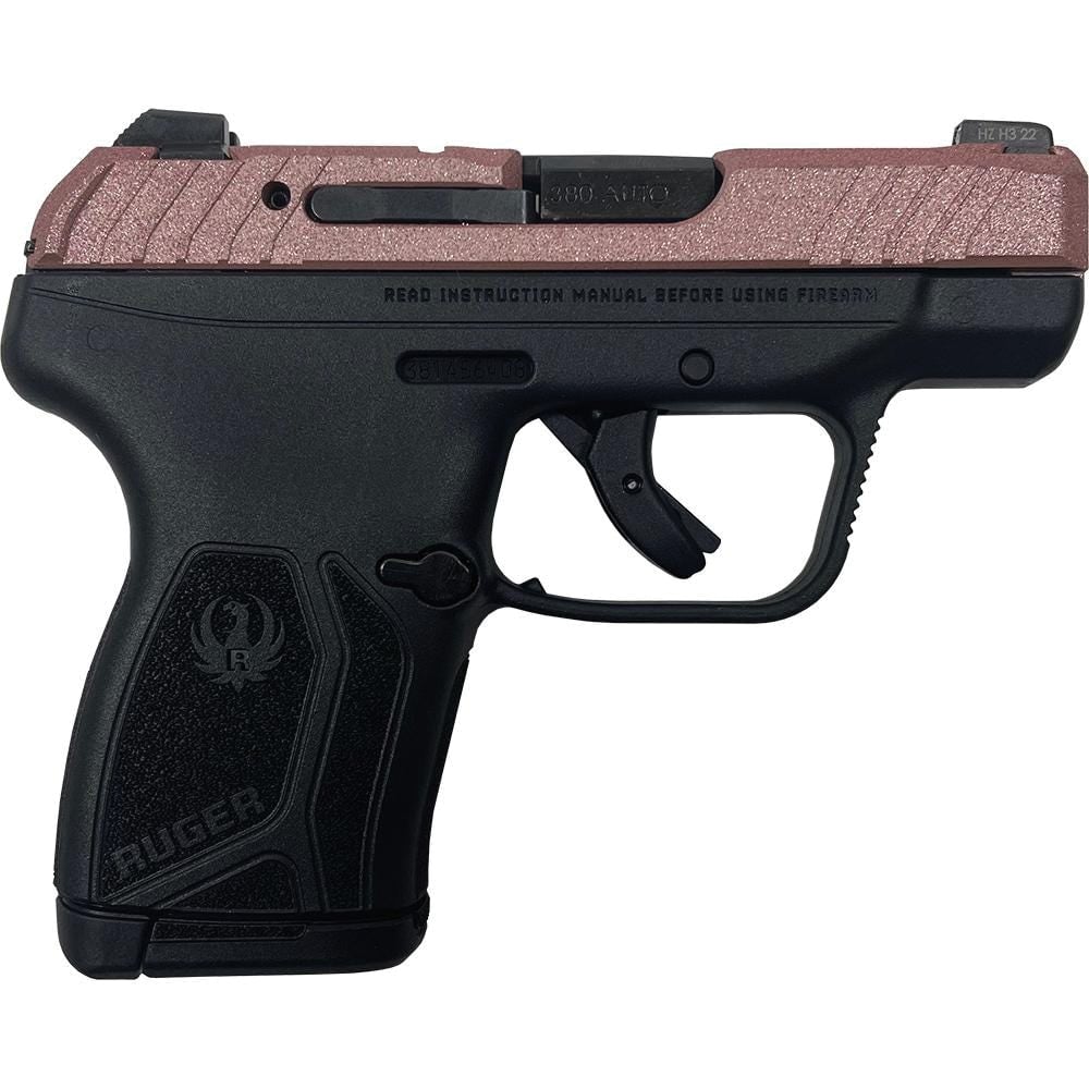 Ruger LCP Max Rose Gold Glitter .380 ACP 2.80" 10rds, Black - Ruger