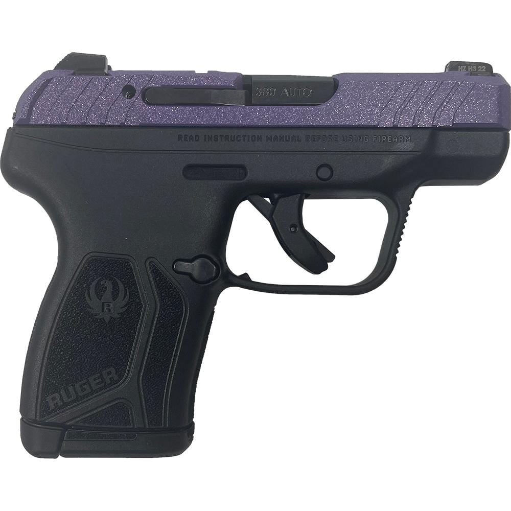 Ruger LCP Max Blue/Purple Sparkle .380 ACP 2.80" 10rds, Black - Ruger
