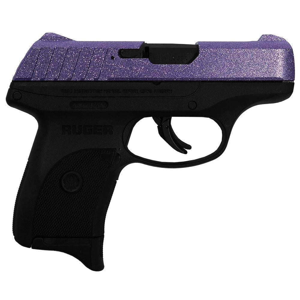 Ruger EC9s Purple Sparkle 9mm 3.12" 7rds, Black