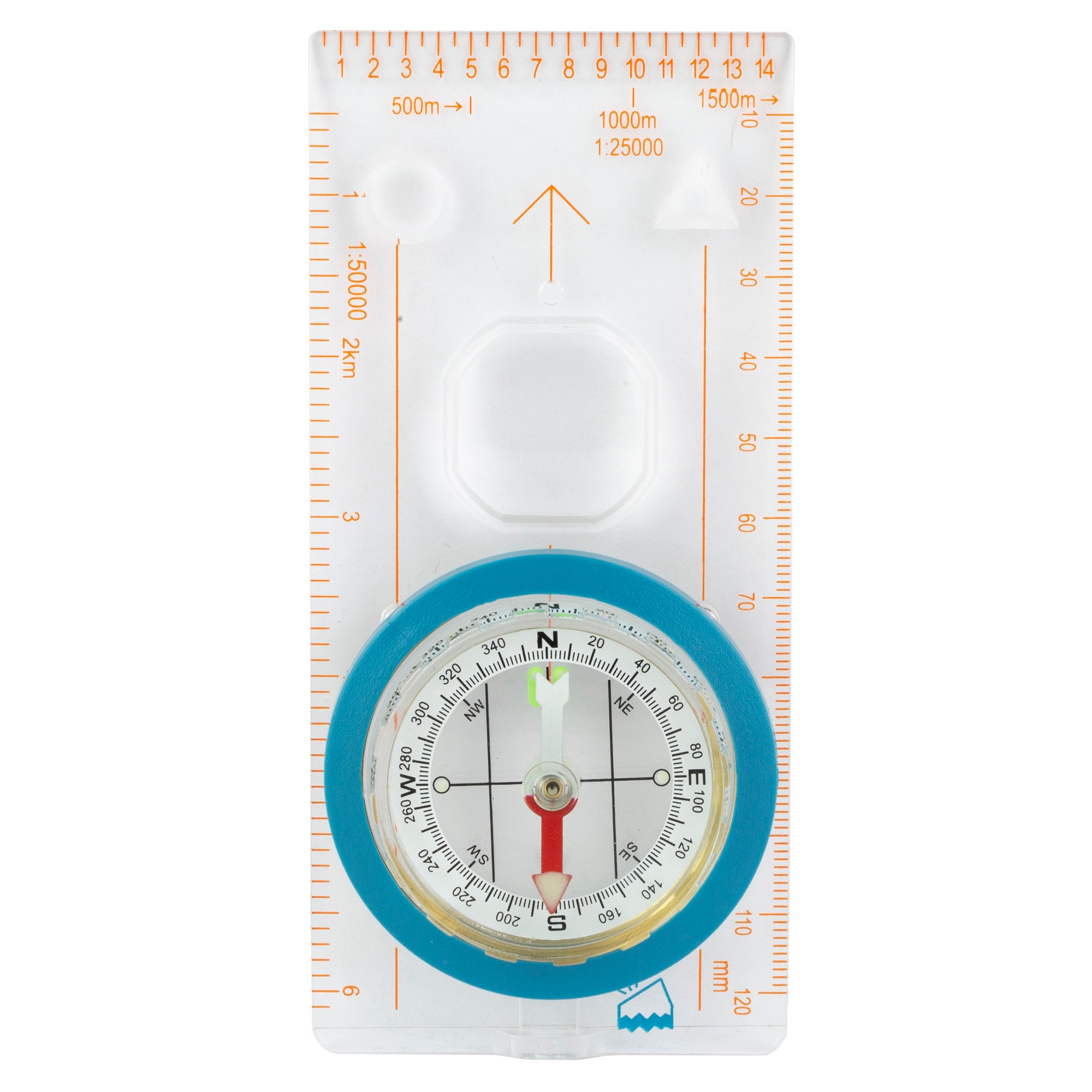 UST - Ultimate Survival Technologies Deluxe Map Compass, Lanyard, Clear - Ust