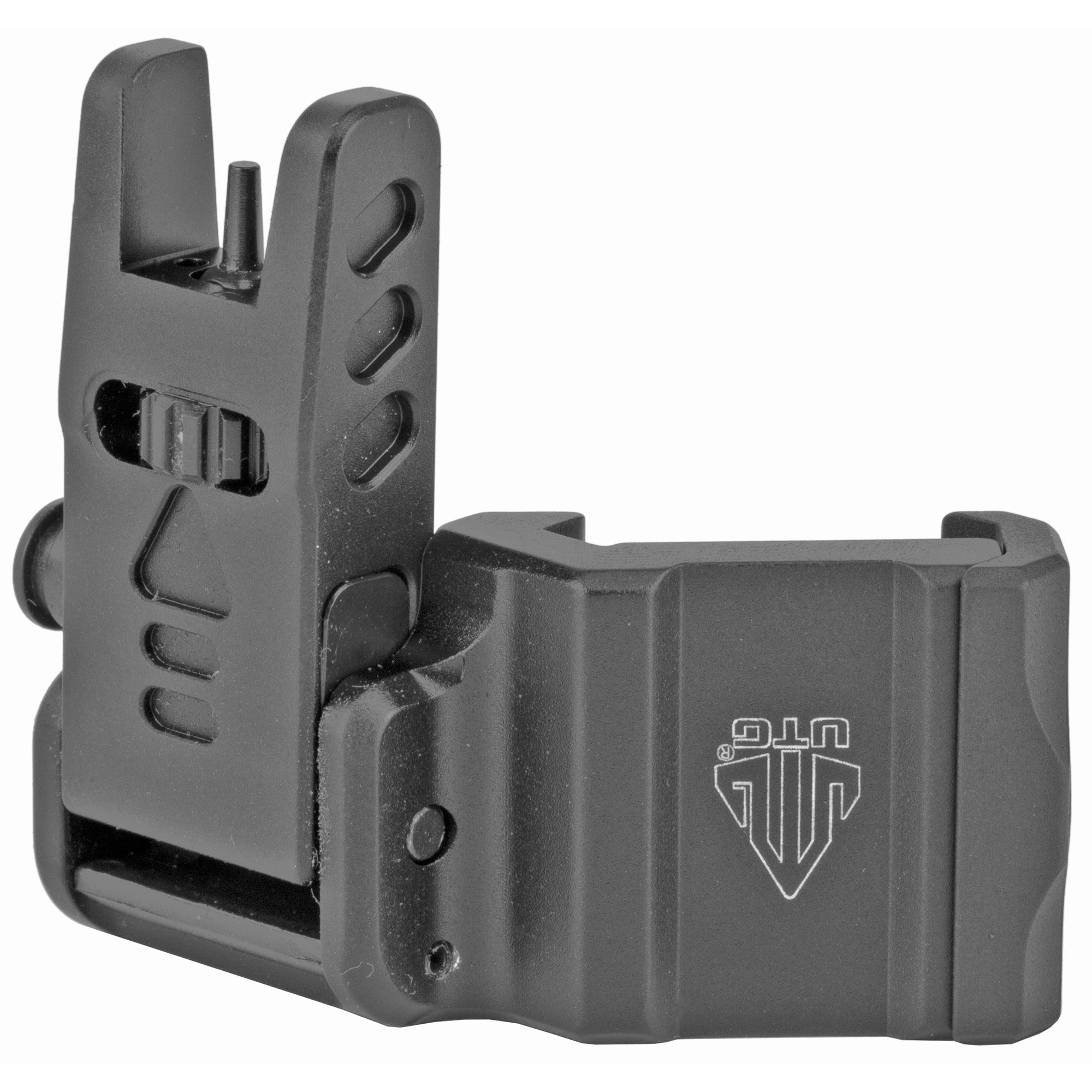 Leapers, Inc. - UTG Accu-Sync, AR15 45 Degree Offset Flip-up Front Sight, Black