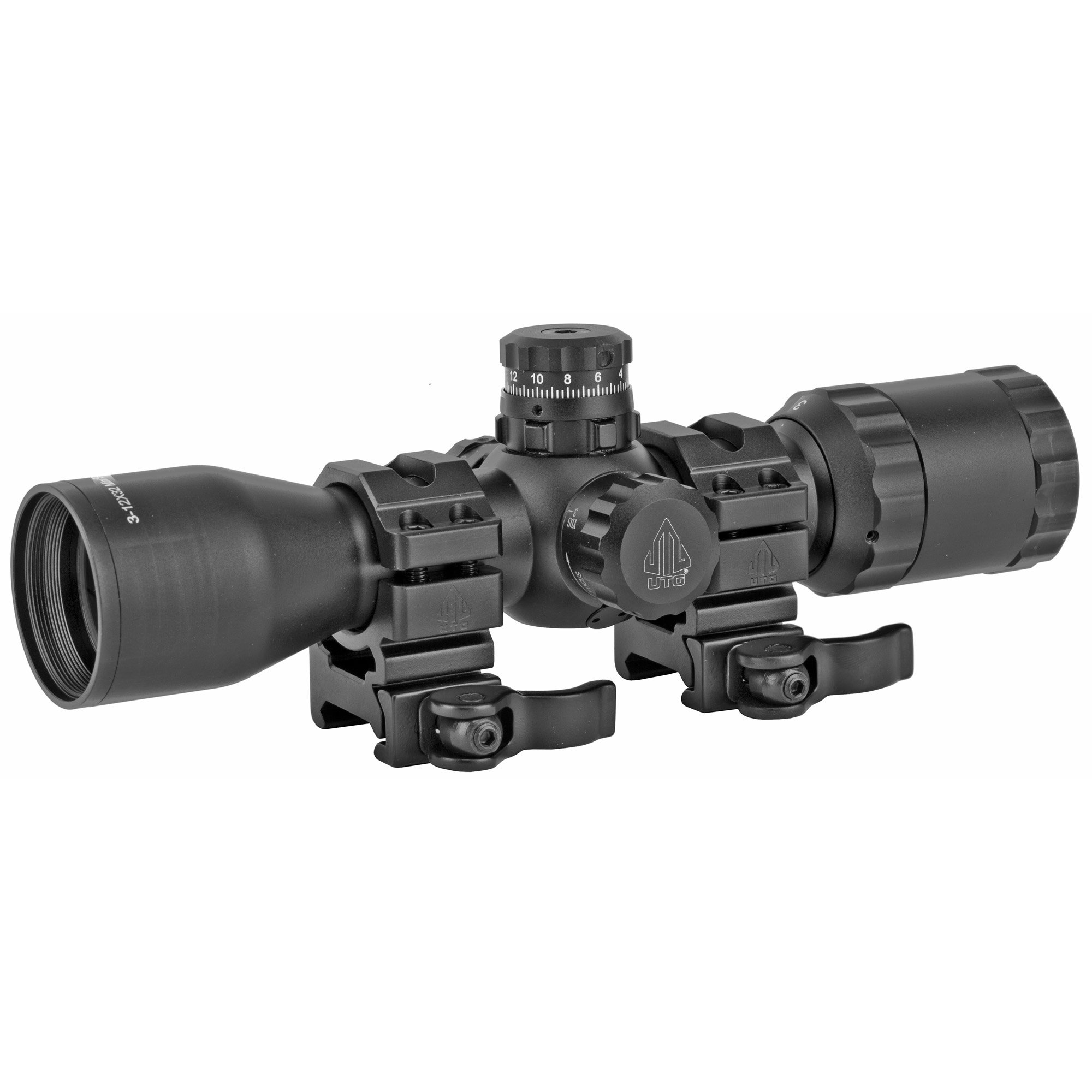 Leapers 3-12x32 BugBuster Mil Dot Reticle Black Rifle Scope - SCPM312AOWQ - Leapers, Inc.