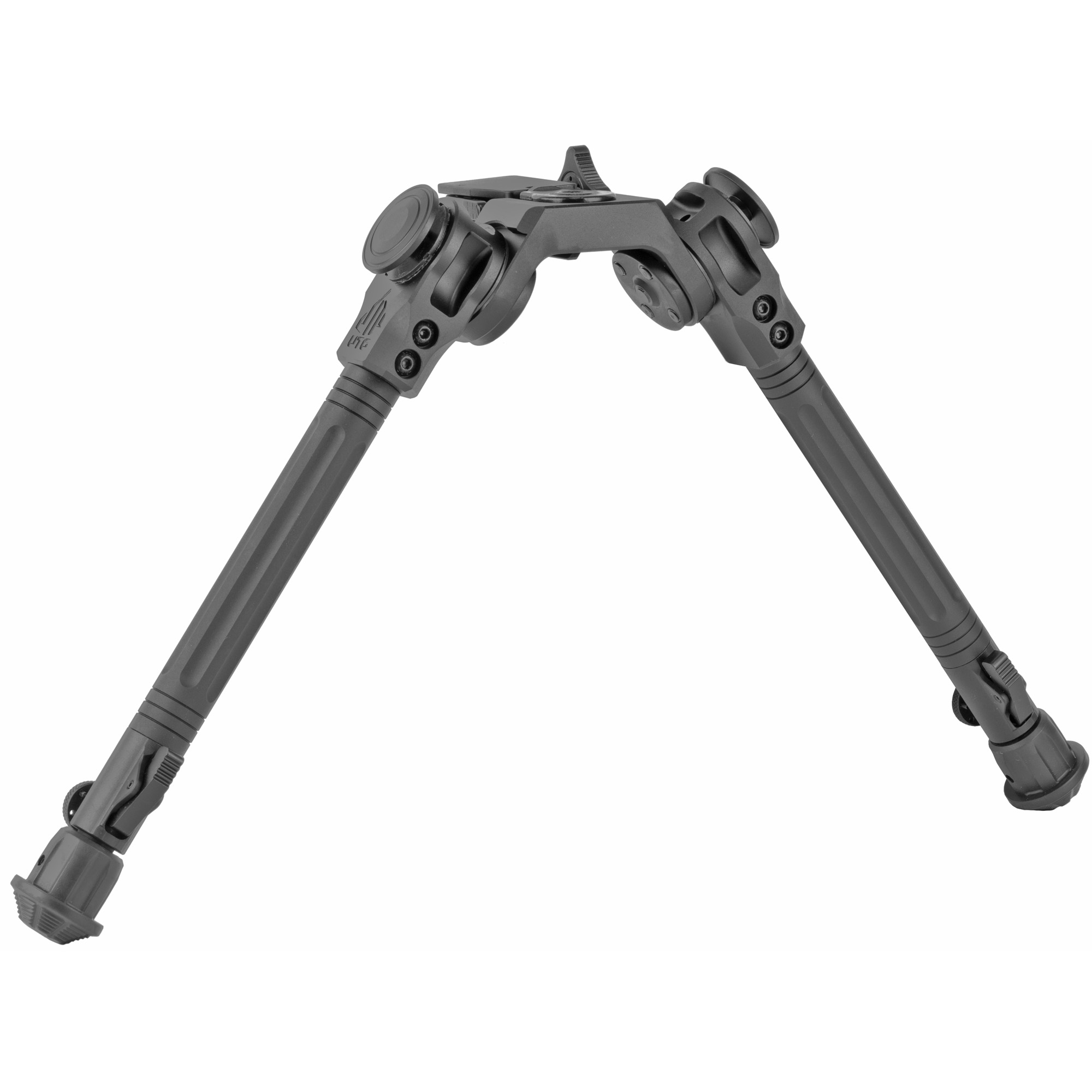 Leapers, Inc. - UTG Over Bore Bipod, Black, Fits Picatinny, 7"-11" - Leapers, Inc.
