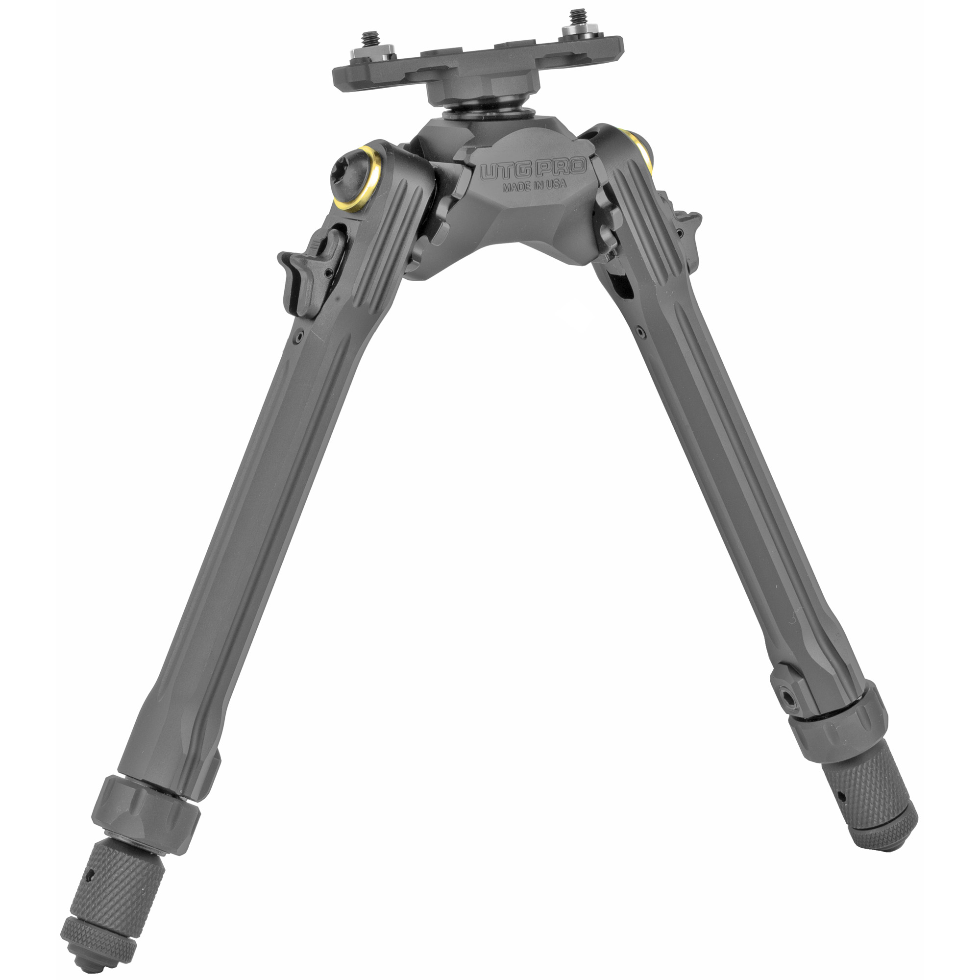 Leapers, Inc. - UTG TBNR Bipod, Black, M-LOK, 8.5"-11" - TLUBP01M - Leapers, Inc.