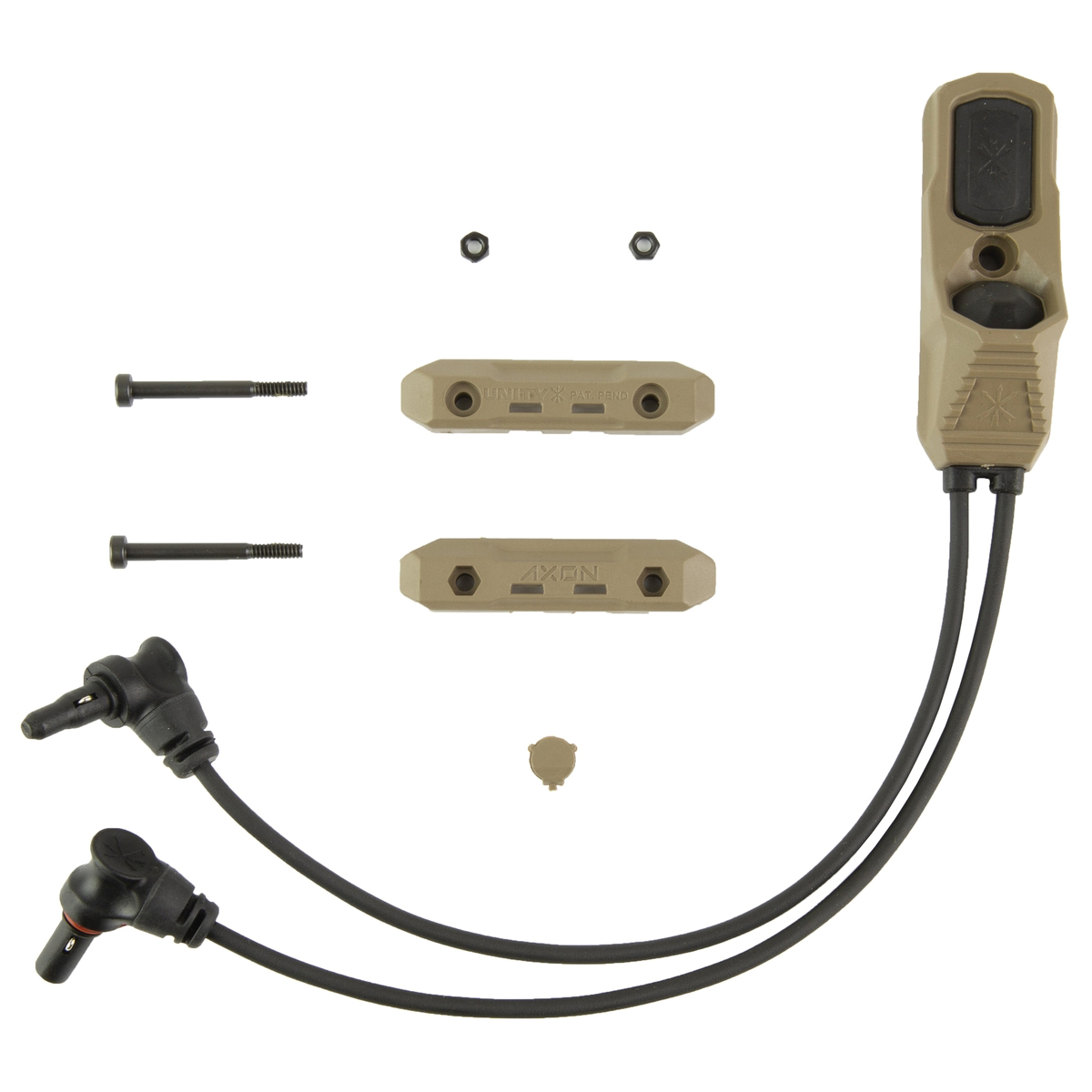Unity Tactical Axon Remote Switch Fits Streamlight/Crane Laser Weapon Light, Flat Dark Earth - Unity Tactical