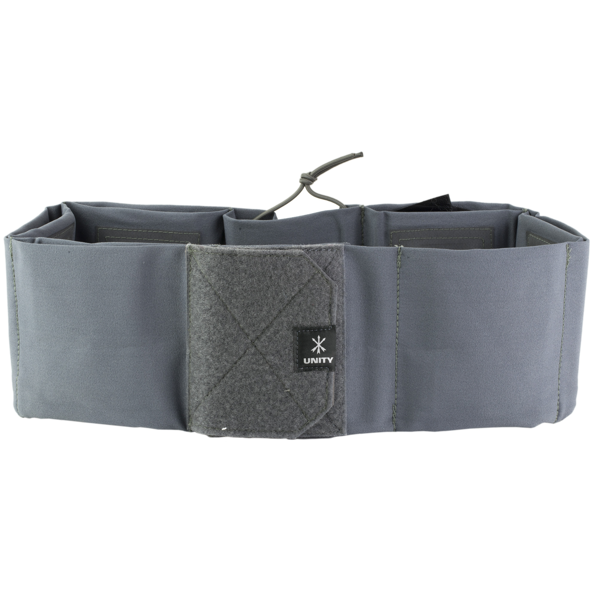 Unity Tactical Clutch Belt, Medium, 31"-38" Waist, Elastic Construction, Gray CL-BLT-G-M - Unity Tactical