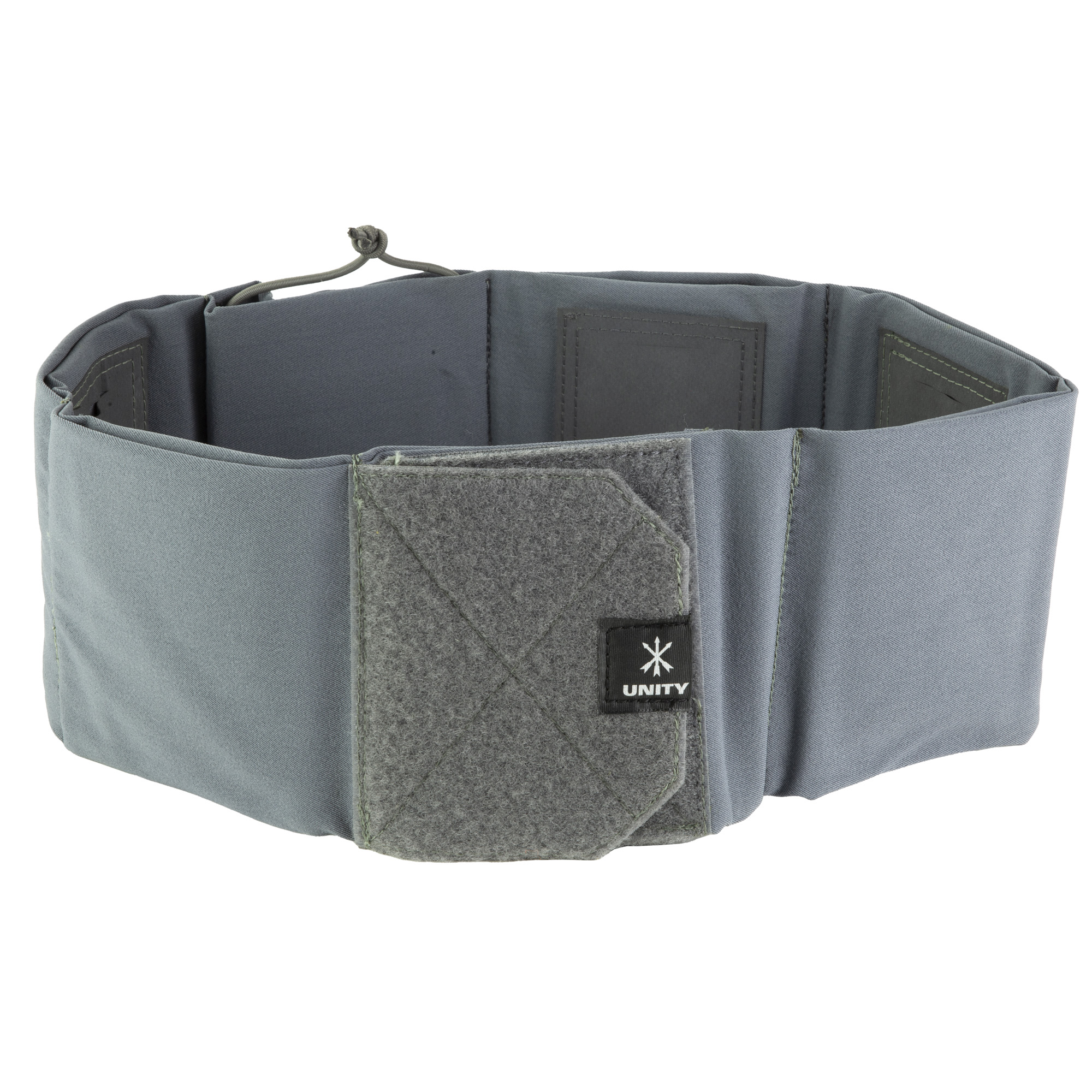 Unity Tactical Clutch Belt, Small, 26"-33" Waist, Elastic Construction, Gray CL-BLT-G-S - Unity Tactical