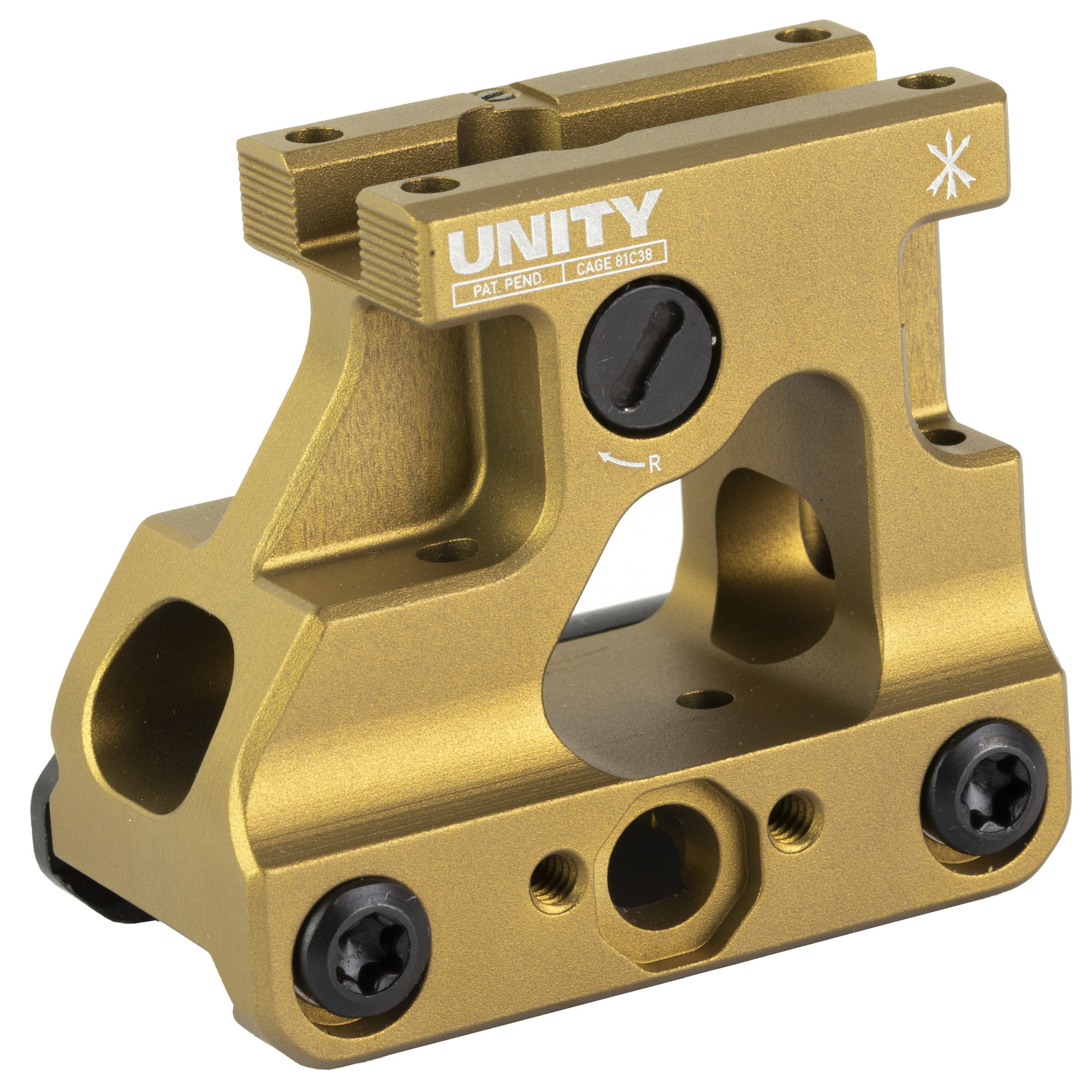 Unity Tactical FAST MRO Flat Dark Earth Trijicon MRO FST-MROF