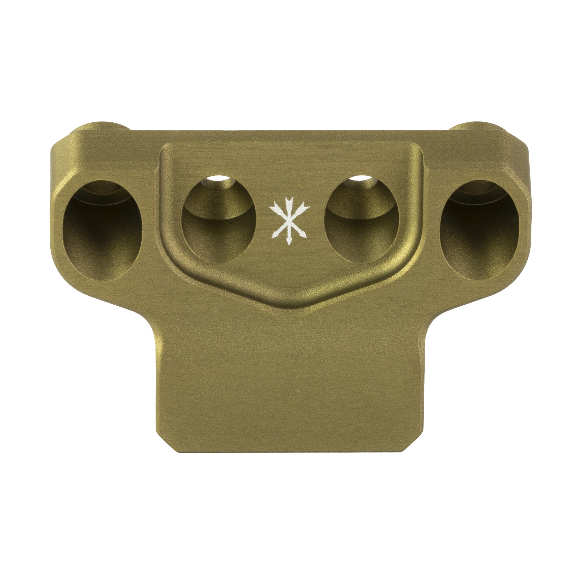 Unity Tactical FAST Offset Optic Adapter 2.05" Optical Height, FDE - FSTSOBF - Unity Tactical