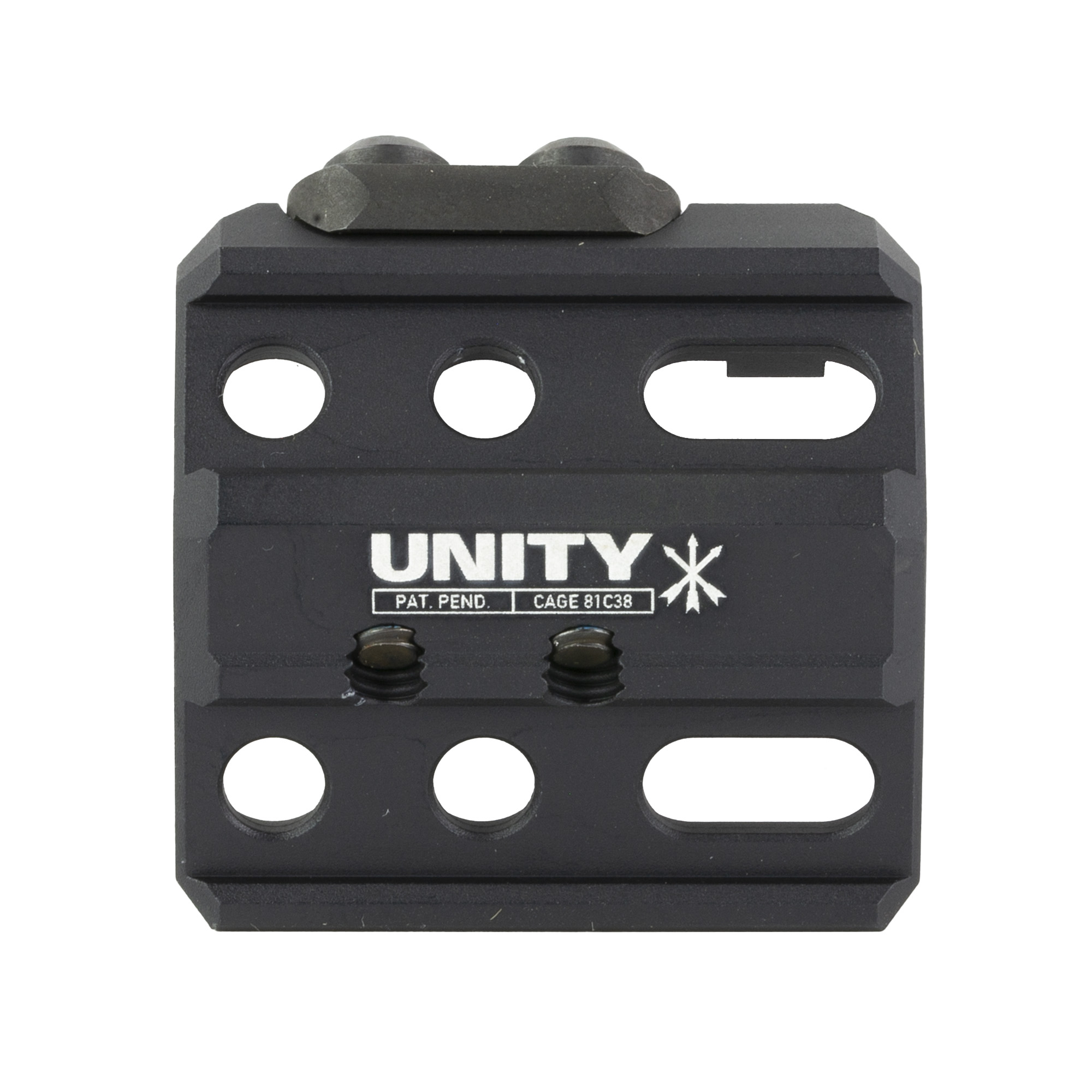 Unity Tactical FUSION, Micro Hub Base, Anodized Finish, Black - Unity Tactical