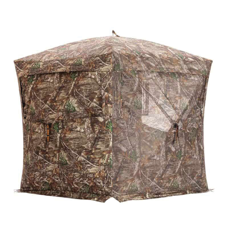 Rhino Blinds Rhino 180 Pro FD 58" x 58" x 70" Hub Blind, Realtree Edge Camouflage - Rhino Blinds