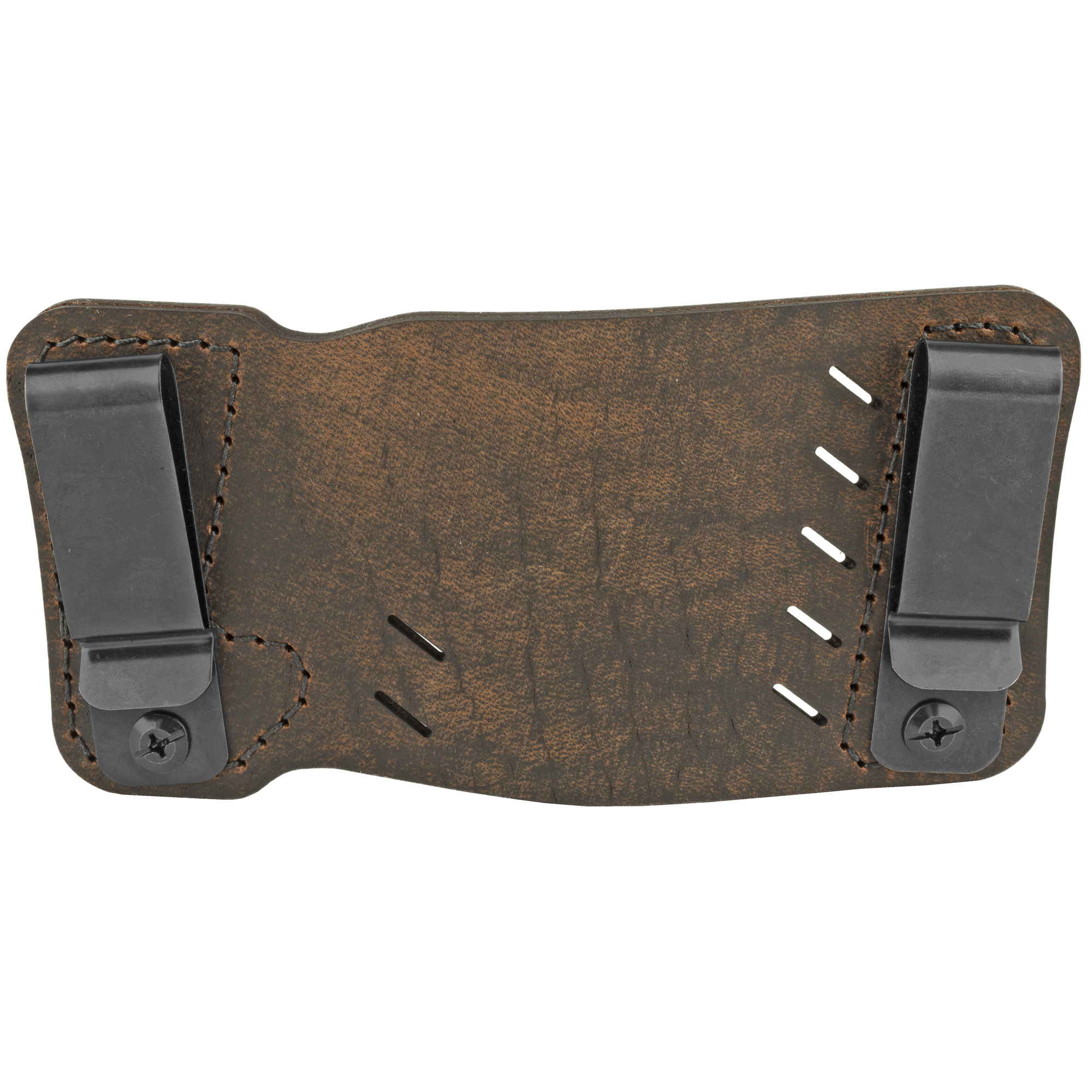 Versacarry Orion Right Hand Belt Holster for Double Stacked Pistols, Brown - 22101