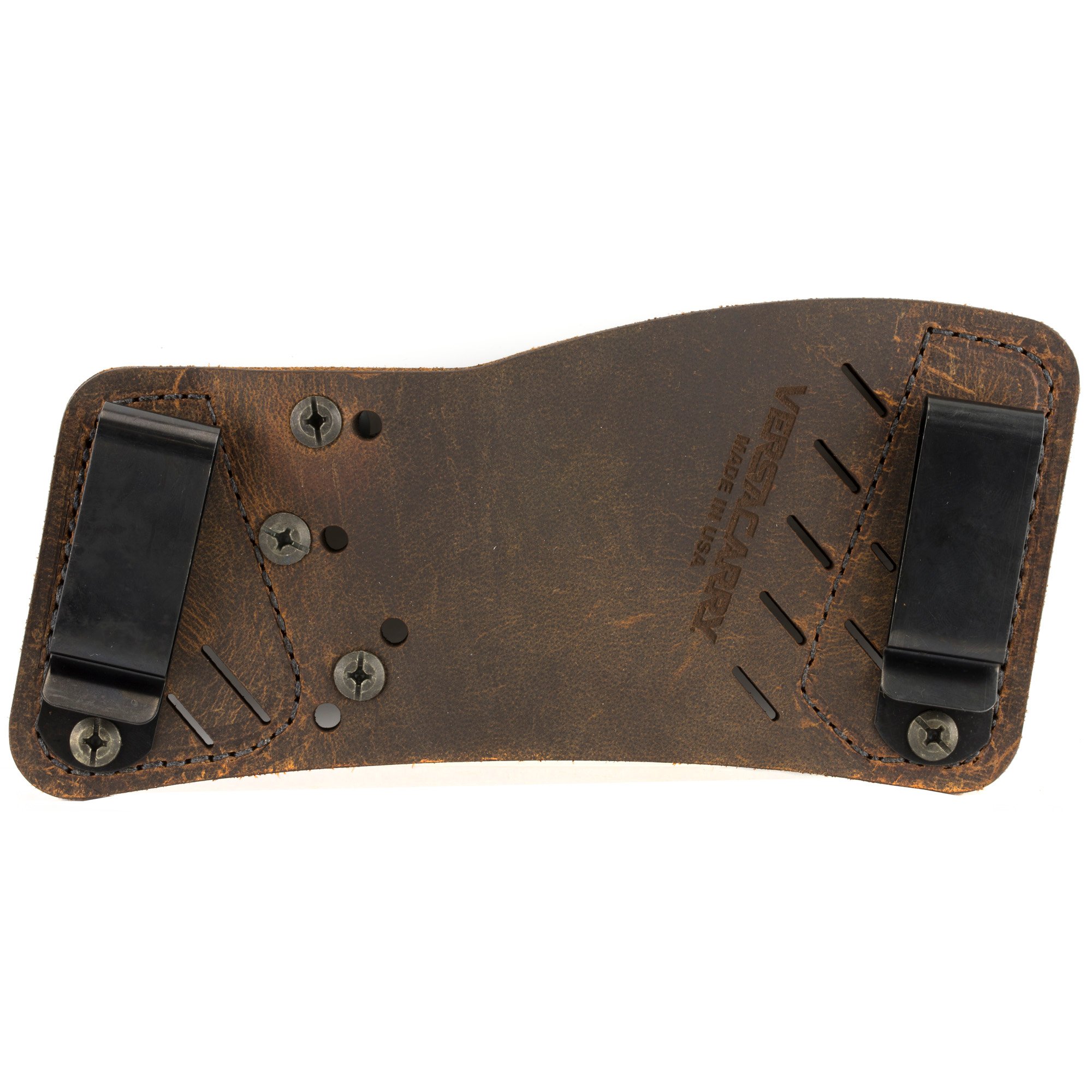 Versacarry Ambidextrous Belt Slide Holster for Adjustable, Brown - 42311 - Versacarry