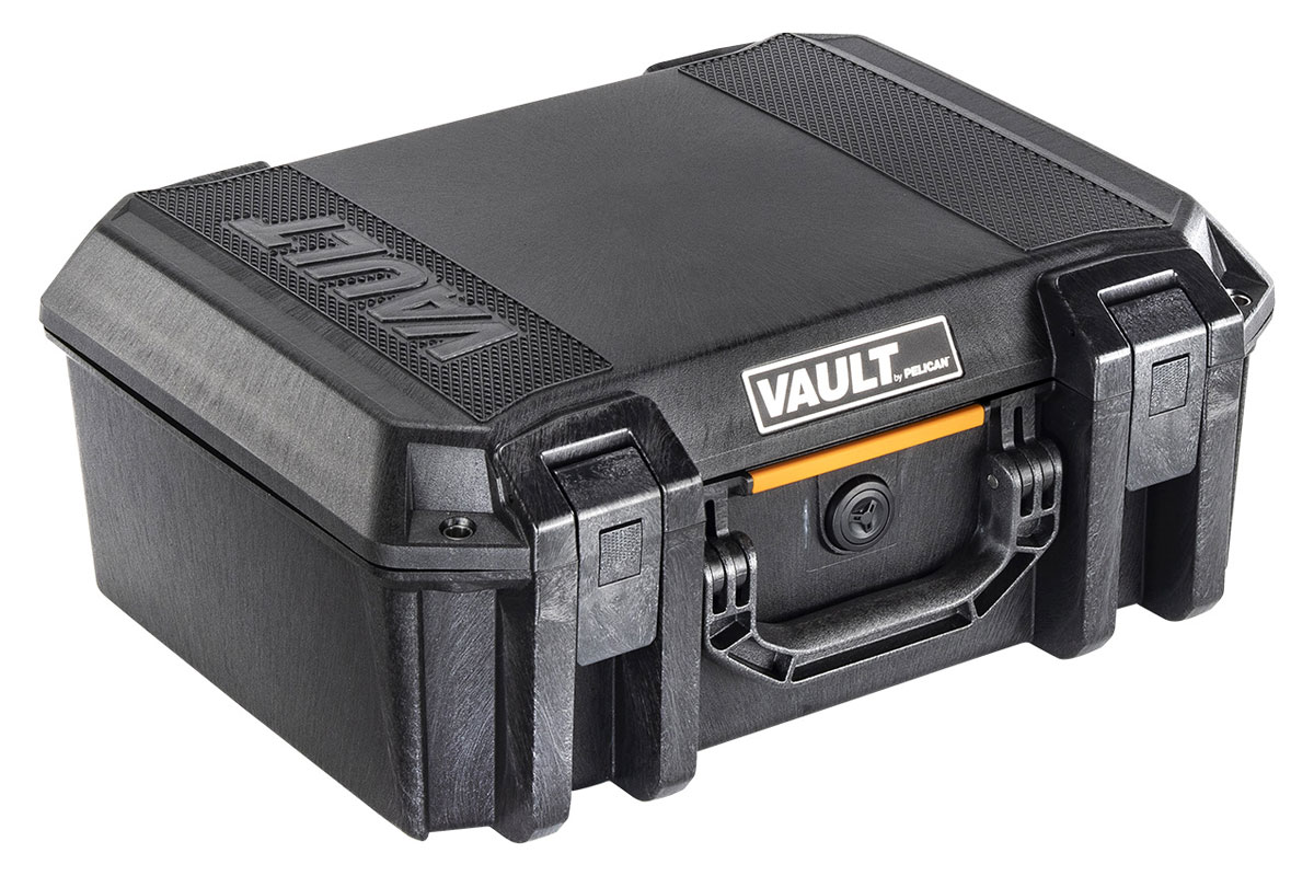 Pelican V300 Vault Large Pistol Case, Black - VCV300-0000-BLK - Pelican