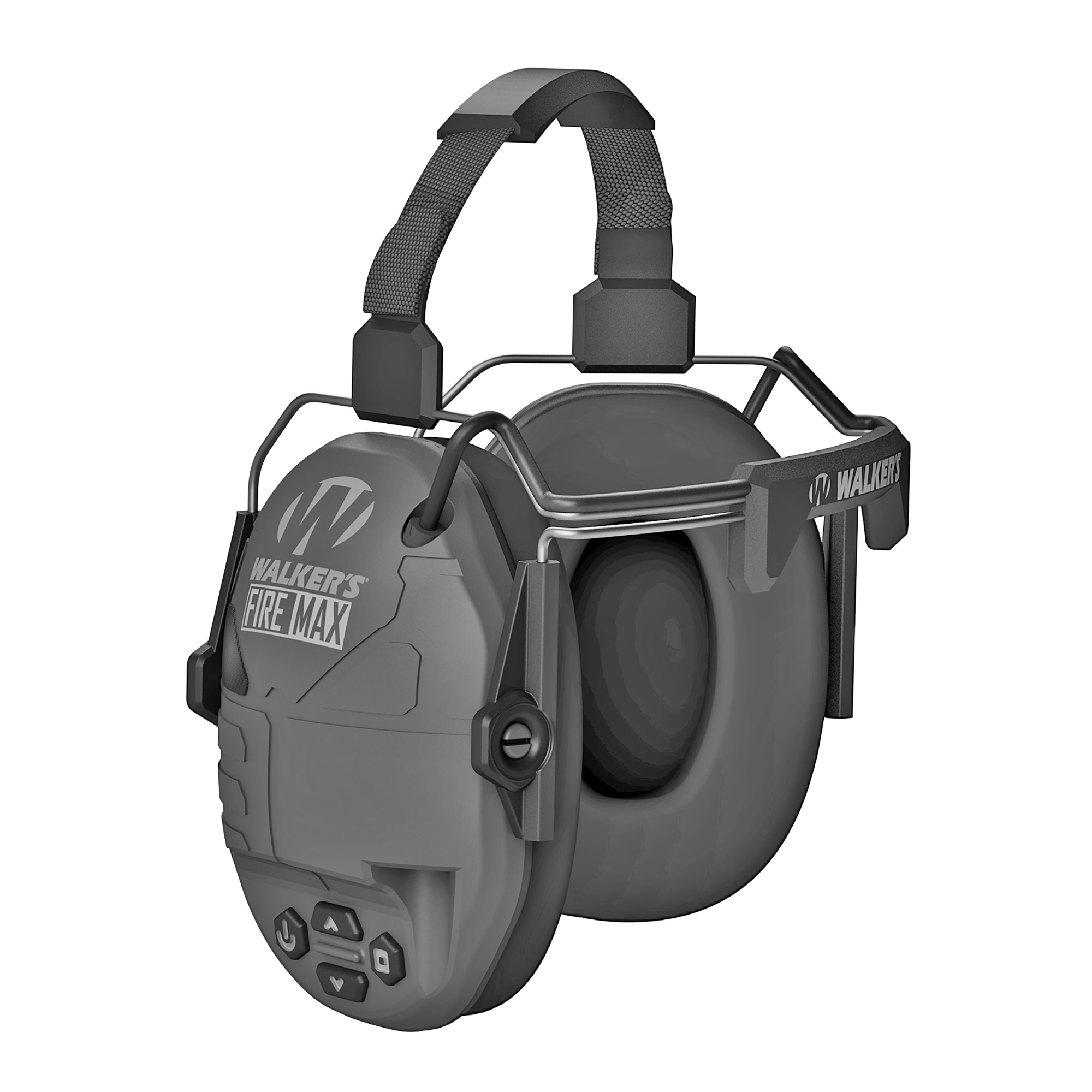 Walkers Firemax Earmuff, Black - GWPDFMBTN - Walkers Game Ear