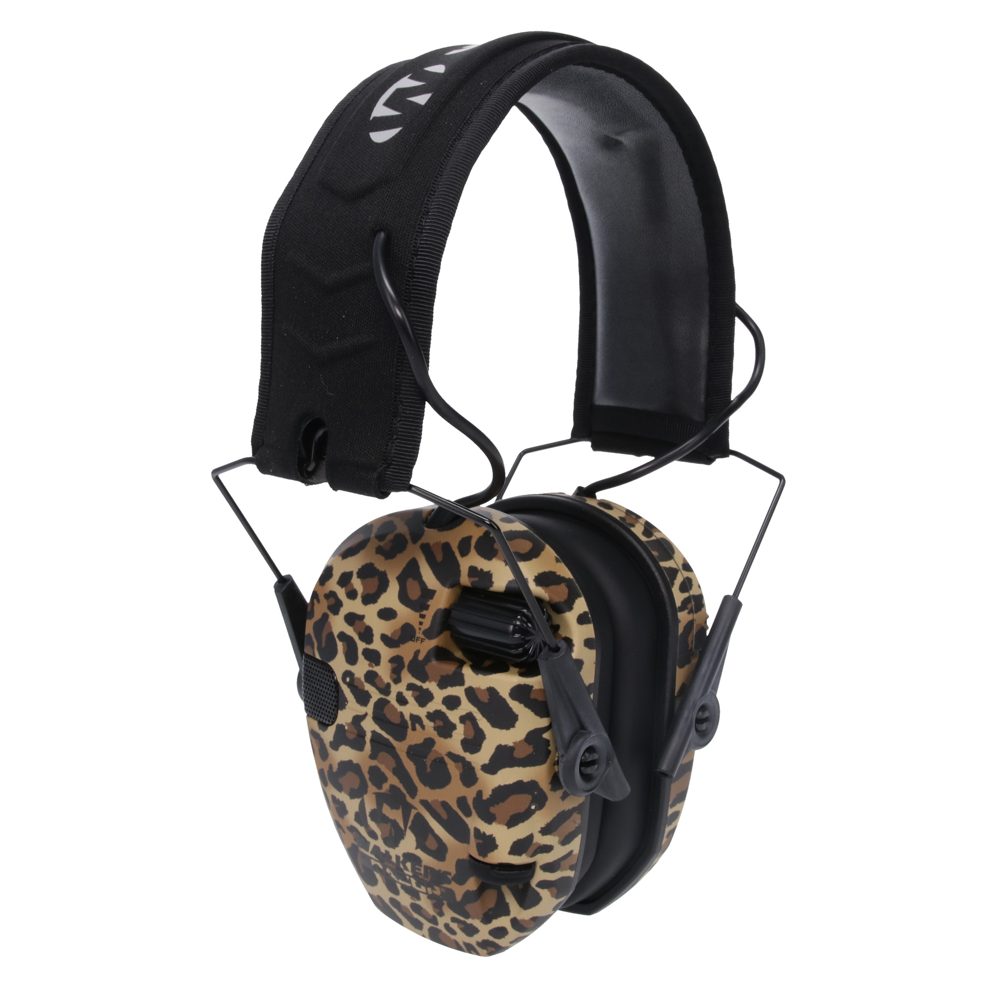 Walkers Razor Earmuff, Black, Tan - GWPRSEMLEO - Walkers Game Ear