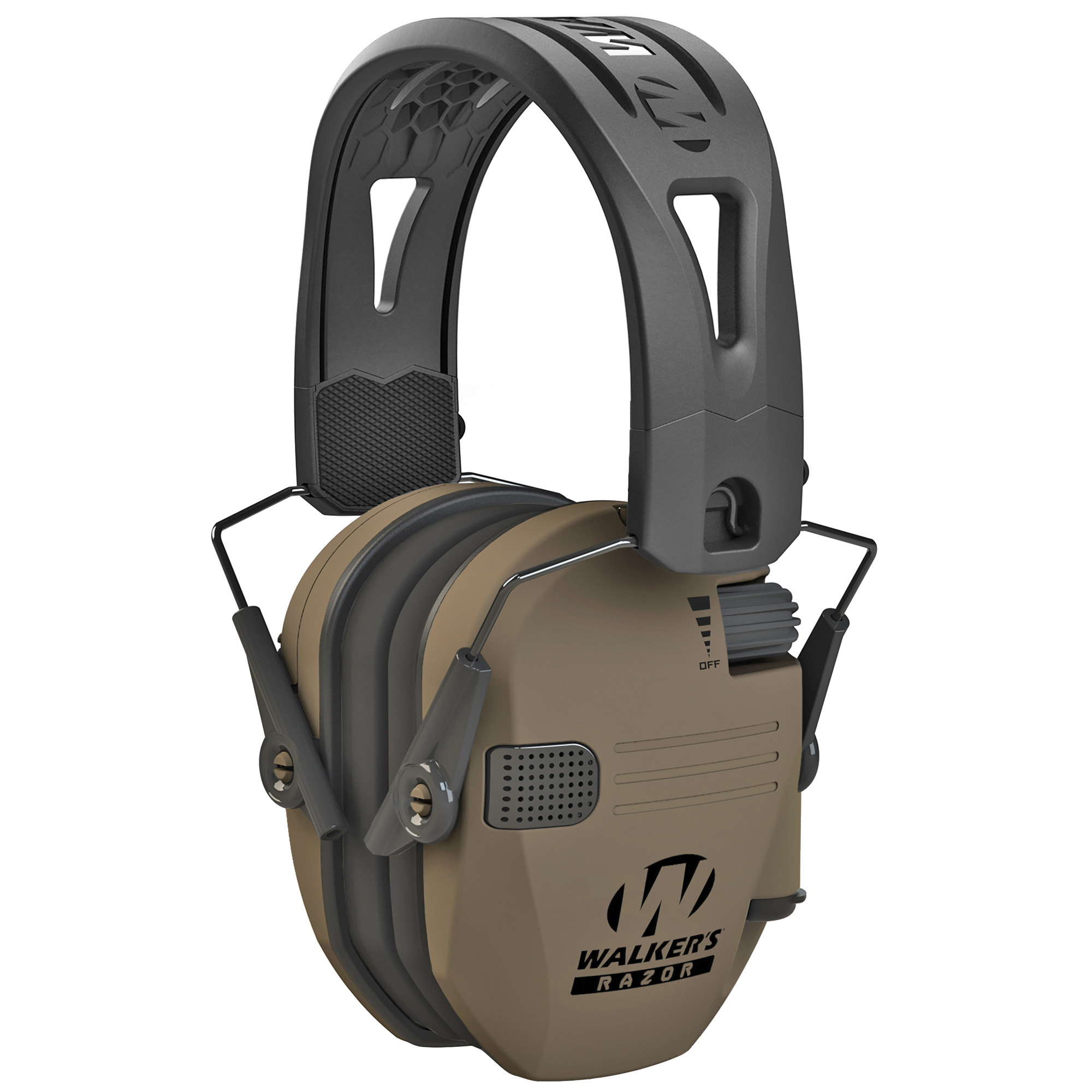 Walkers Razor Earmuff, Flat Dark Earth - GWPRSEMRHFDE - Walkers Game Ear
