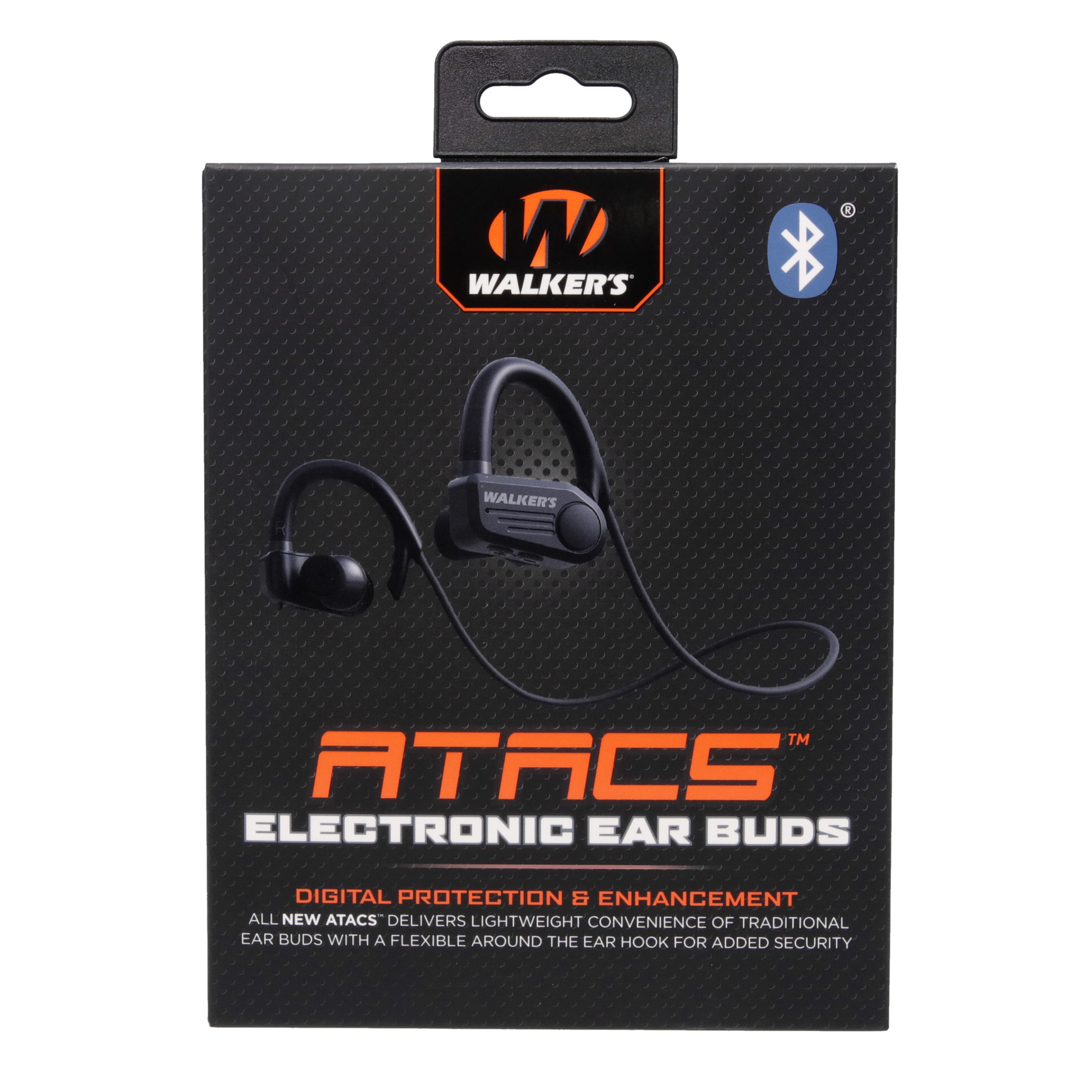 Walkers ATACS Ear Plug, Black - GWPSPEB