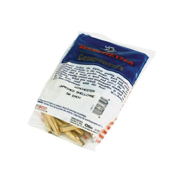 Winchester 6.8 Western Rifle Unprimed Brass Cartridge Case, 50rds - Winchester