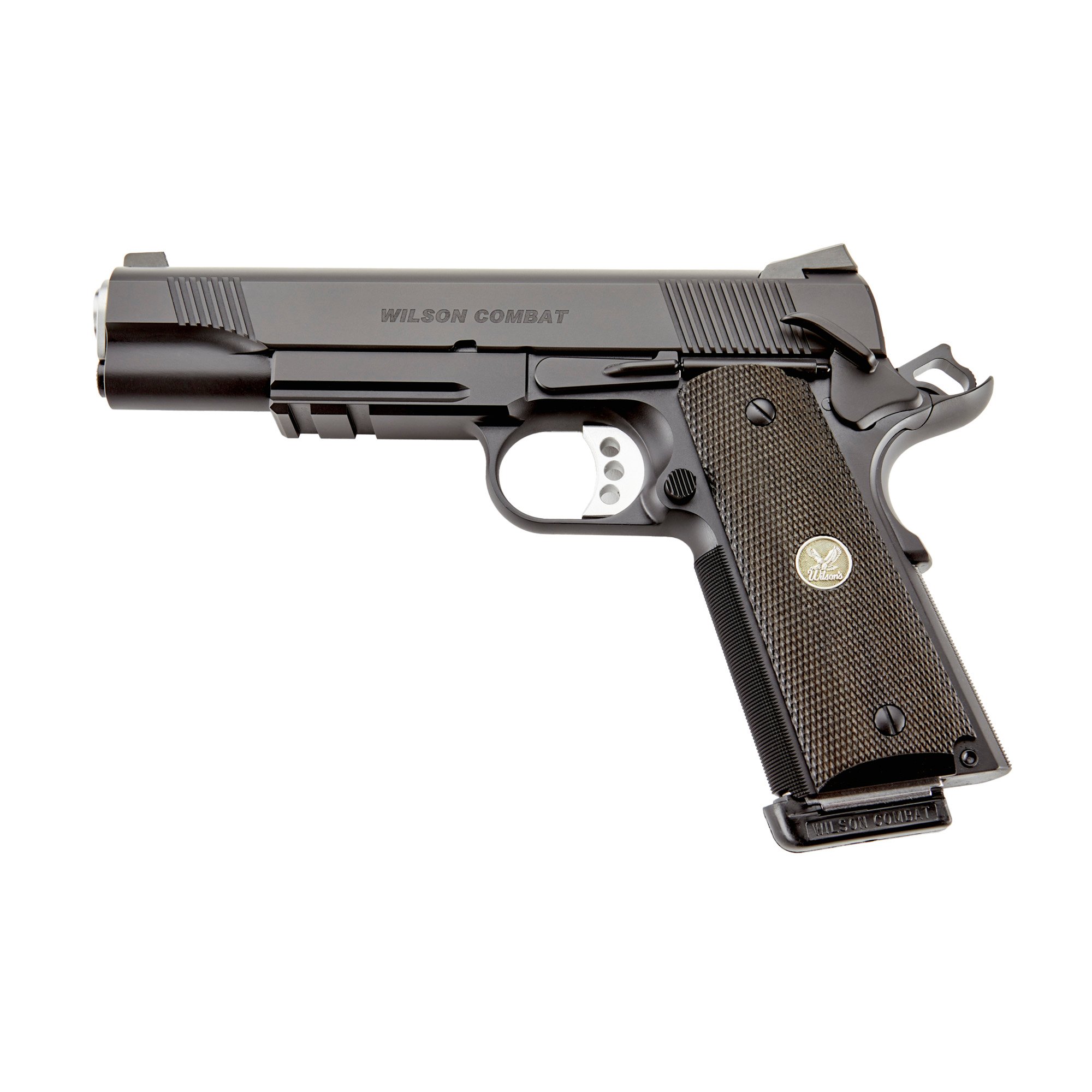 Wilson Combat .45 ACP 1911 Pistol, 5" Barrel, Night Sights, Black - CQBLRCA - Wilson Combat