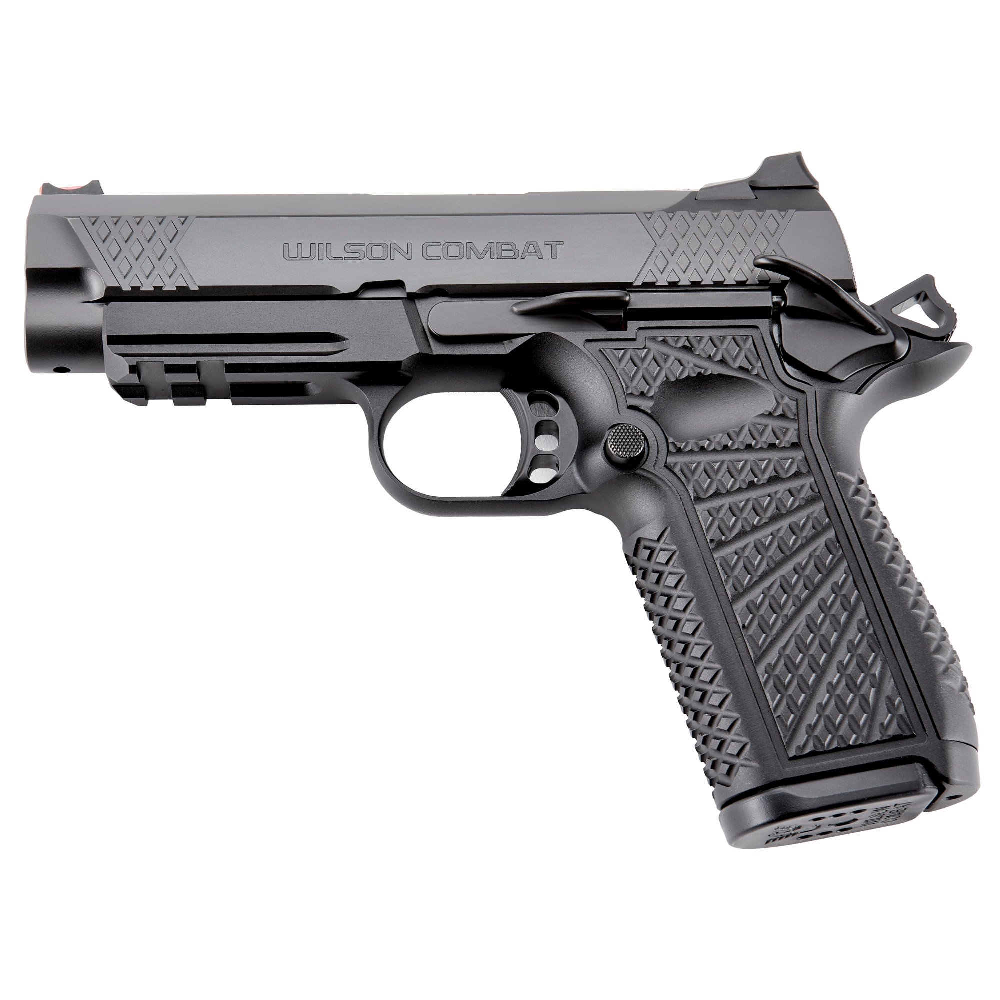 Wilson Combat SFX9 9mm Pistol, 4" Barrel, Fiber Optic Front Sights, Black - SFX9CPR4 - Wilson Combat