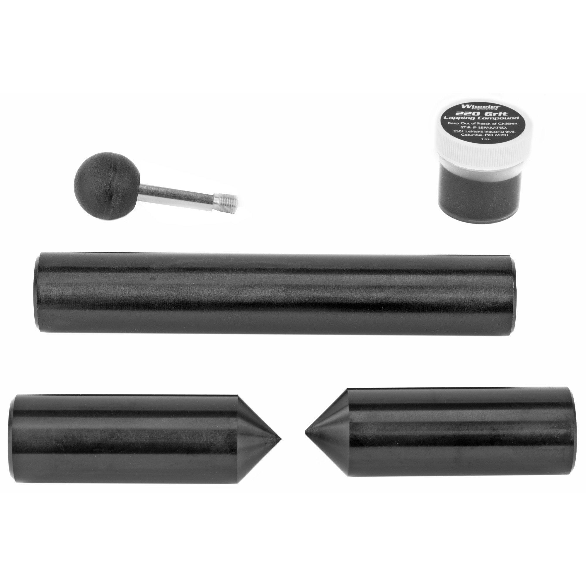 Wheeler Scope Ring Alignment & Lapping Kit, 34mm, Tool, Black Finish - Wheeler