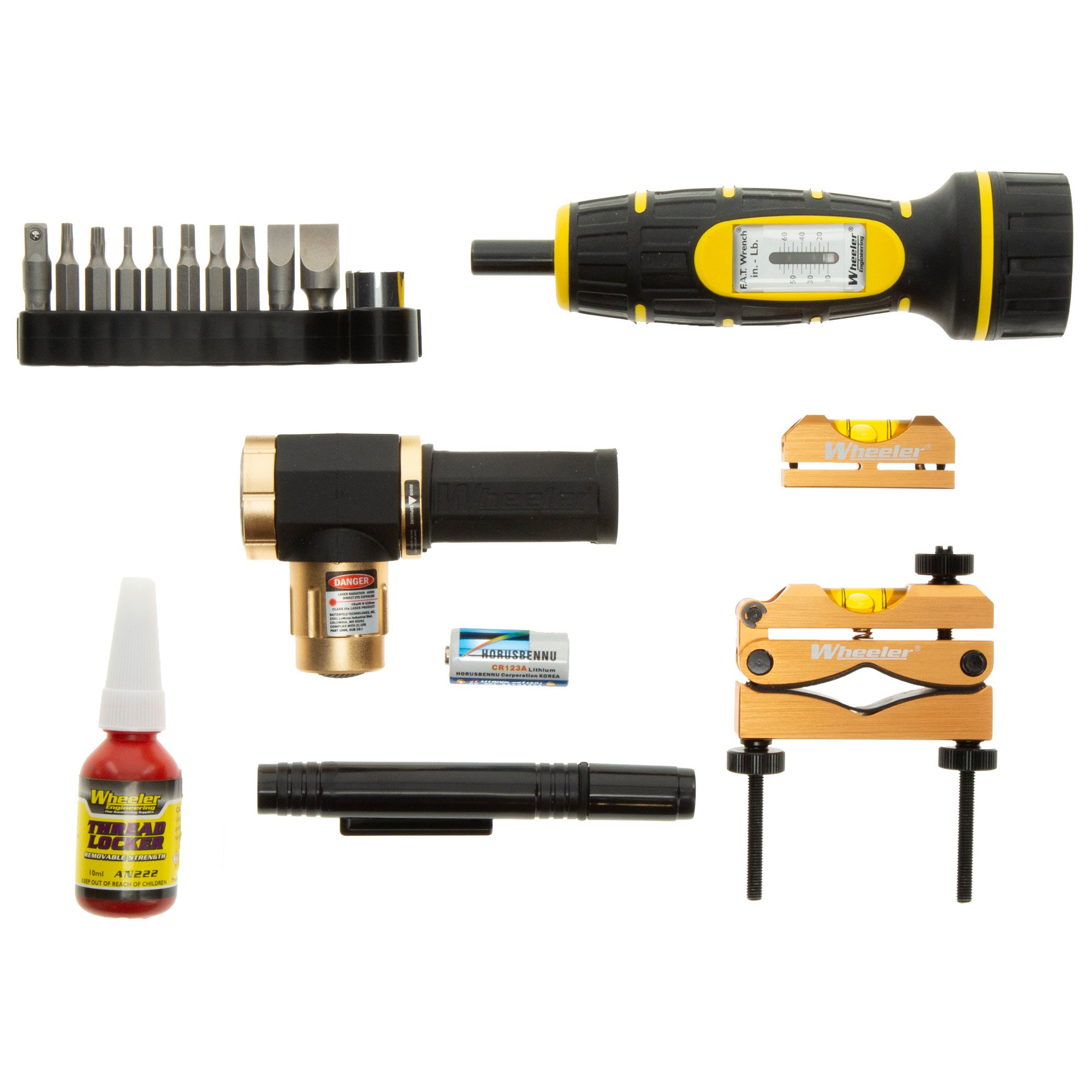 Wheeler Ultra Scope Mount Kit, Black - 541010 - Wheeler