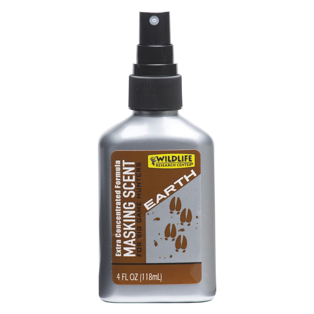 Wildlife Research Extra Concentrated Earth Masking Scent, 4 fl oz Spray Bottle - Wildlife Research