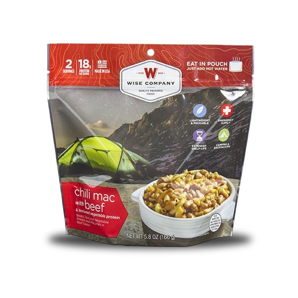 ReadyWise Desert High Desert High Chili Mac w/Beef, Pack of 6 - Readywise