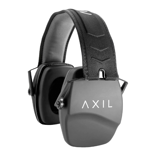 Axil Trackr Passive 25 dB Earmuffs, Black - Axil
