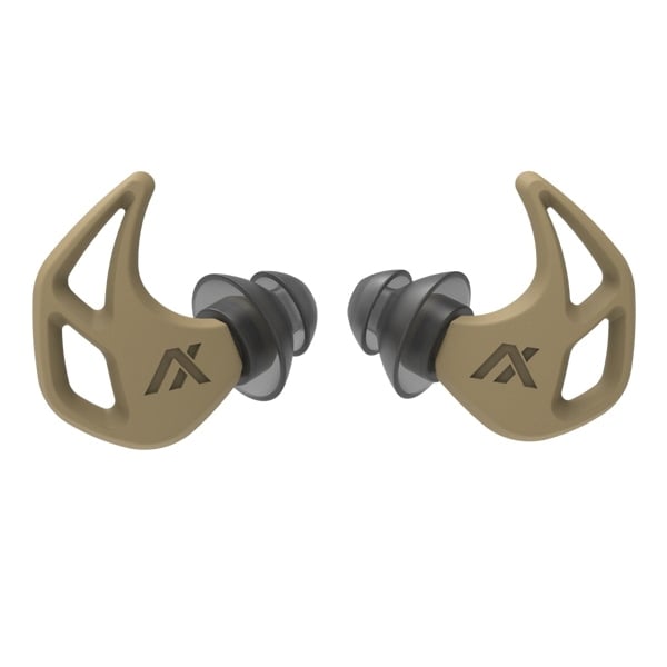 Axil X20 19 dB/24 dB Earplugs, Desert Tan - Axil
