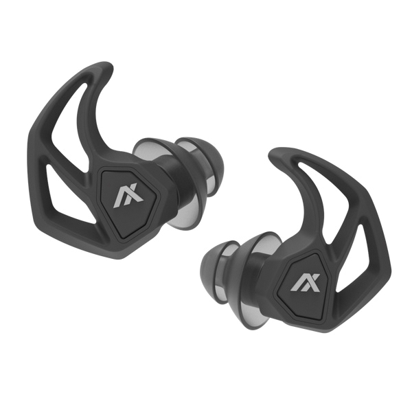 Axil X30i 13 dB/30 dB Earplugs, Charcoal - Axil