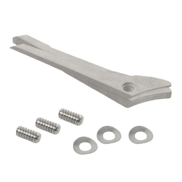 TruGlo Titanium X 2-Replacement Blade, Stainless Pack of 3 - Truglo