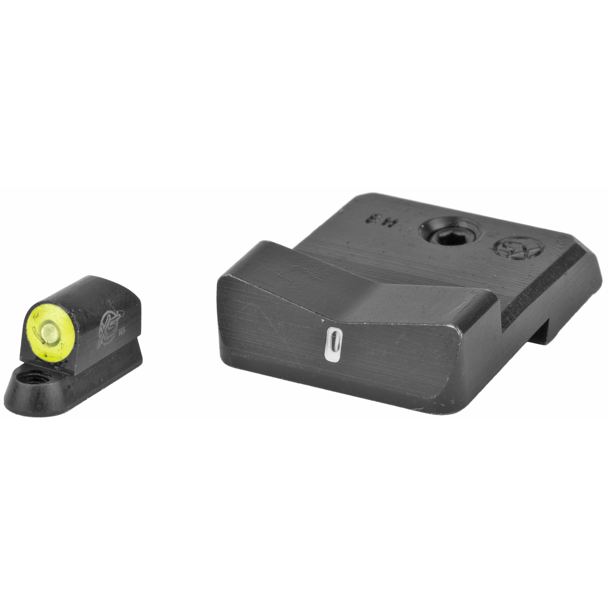 XS Sights DXT2 Big Dot, Tritium Night Sights, Yellow Front and Black Rear, Fits CZ P10 - Xs Sights