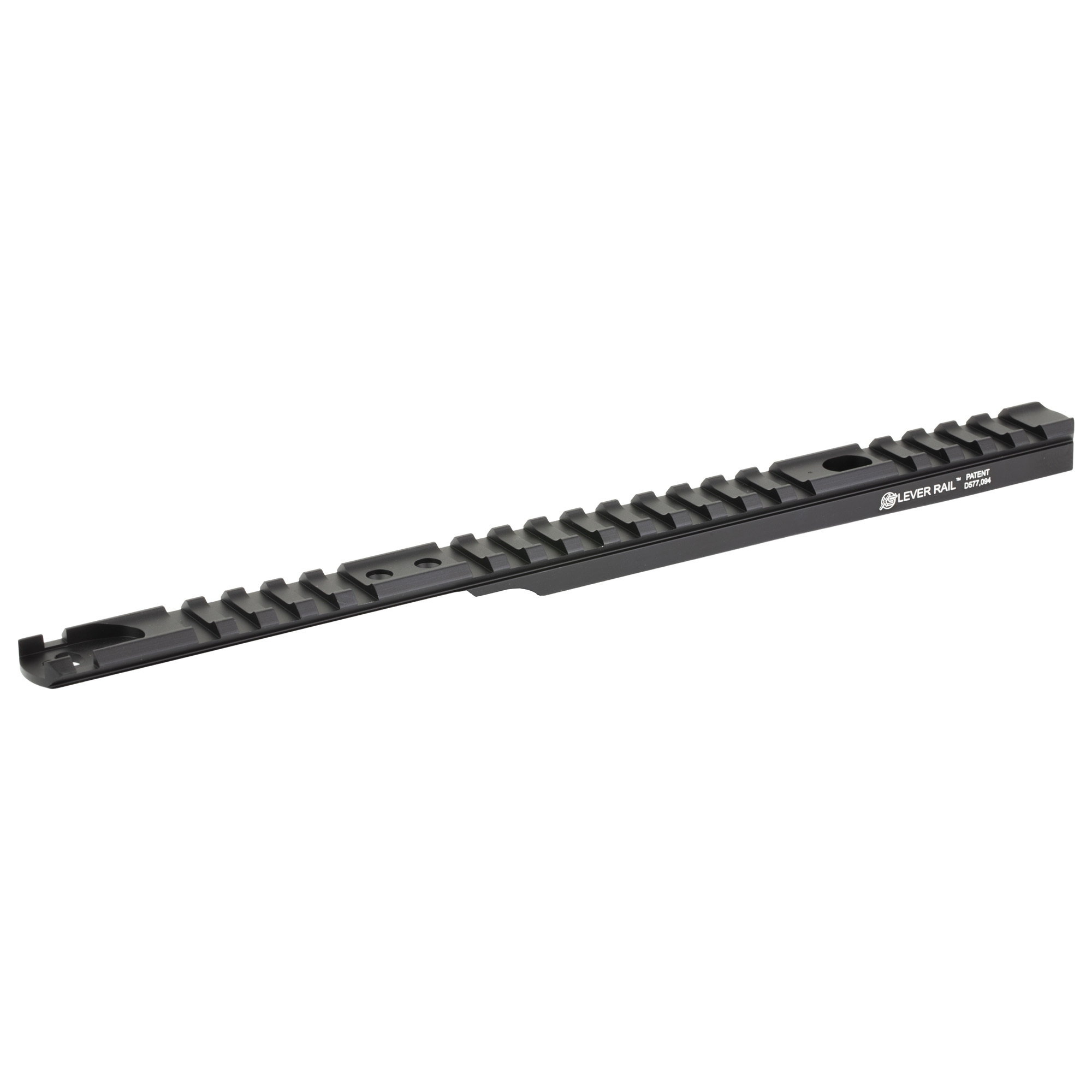 XS Sights Lever Rail Mount, Fits Henry .45-70 with Round Barrel, Anodized Finish, Black - Xs Sights