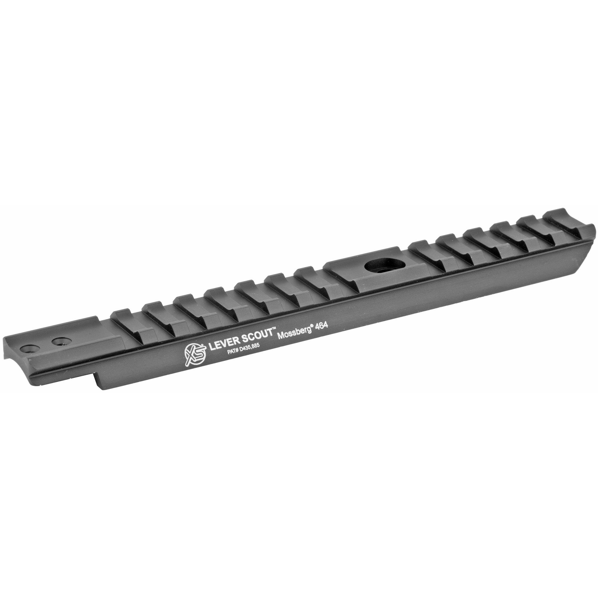 XS Sights Lever Scout Mount, Rail, Fits Mossberg 464 and 464 SPX, Black, Anodized - Xs Sights