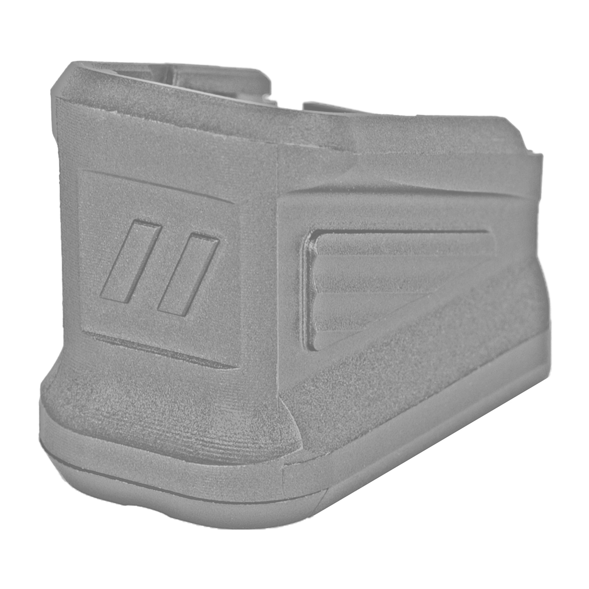 ZEV Technologies Polymer Base Pad 5, Base Pad, Gray, For Glock 17 - Zevtech