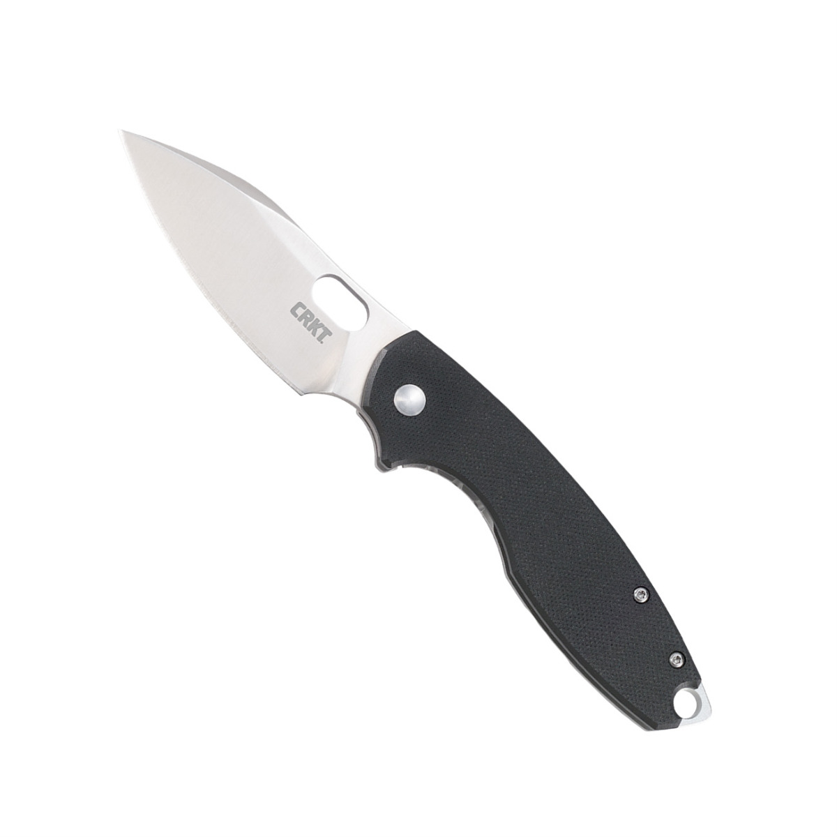 CRKT PILAR III Frame Lock, Drop Point, Satin, Silver Plain - 5317 - Crkt