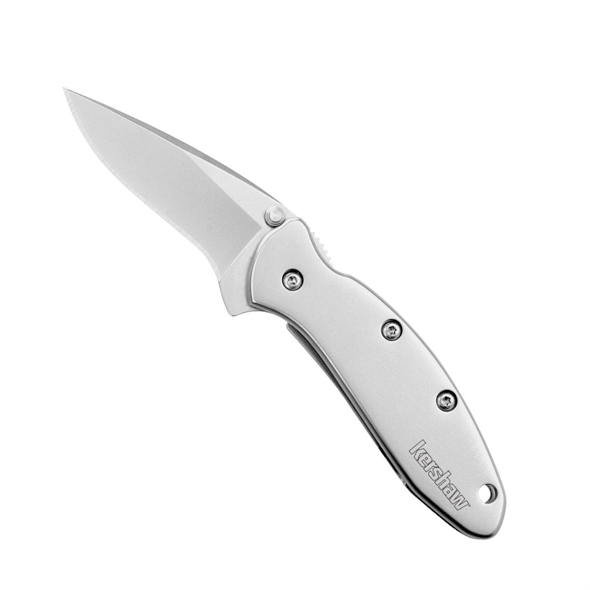 Kershaw Chive, Folding Knife, Silver - 1600 - Kershaw