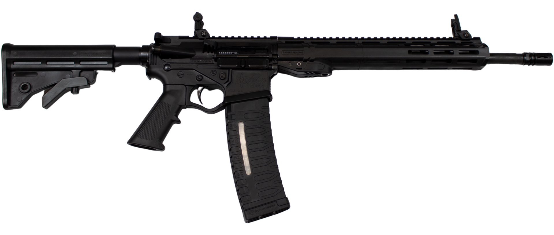 ATI Alpha MAXX AR 16" 5.56 NATO 13" MLOK 60rd Rifle, Black - ATIGAX55613ML60-S - Ati