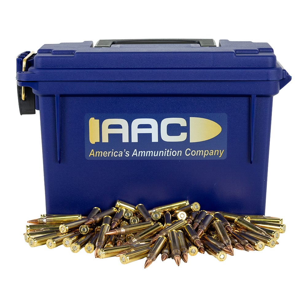 AAC 5.56 NATO 75 Grain BTHP Match 250rd Ammo Can With Capital Cartridge Headstamp - Aac Ammo