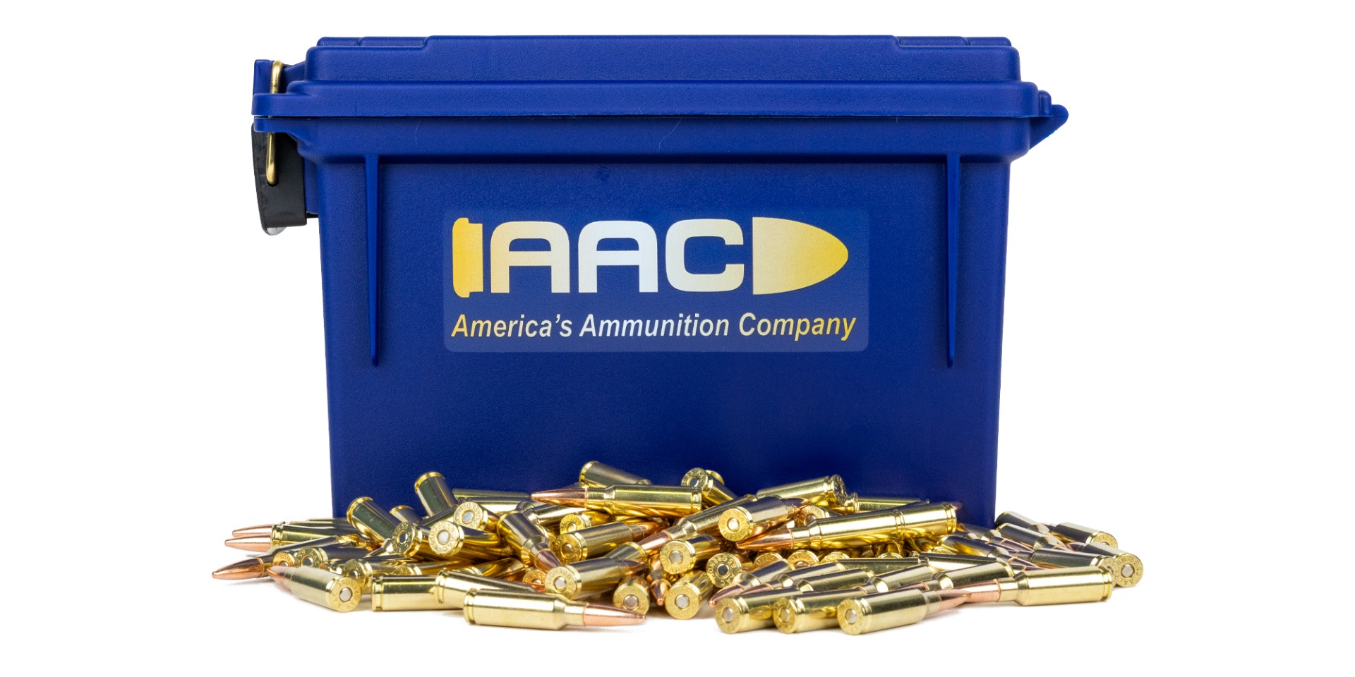 AAC 6.5 Grendel Ammo 123 FMJ Ammo 200rds With AAC Blue 30 Cal Ammo Can - Aac Ammo