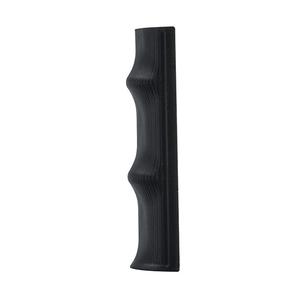 ZRO Delta Modulus Finger Groove Front Strap Fits Pistol, Black - Zro Delta