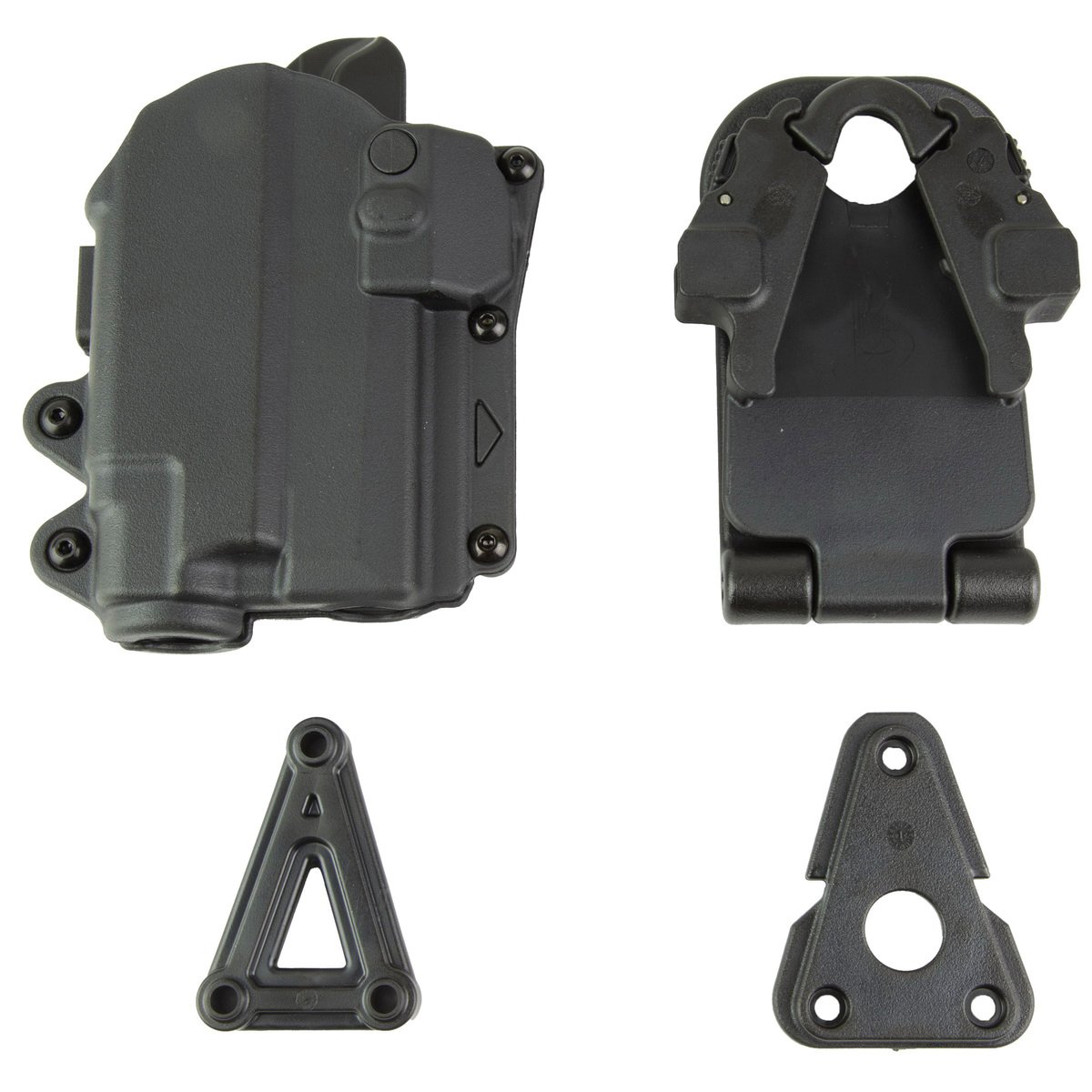 Alien Gear Rapid Force Level 2 Duty Sig Sauer P320/M18 OWB Holster Right Polymer, Black