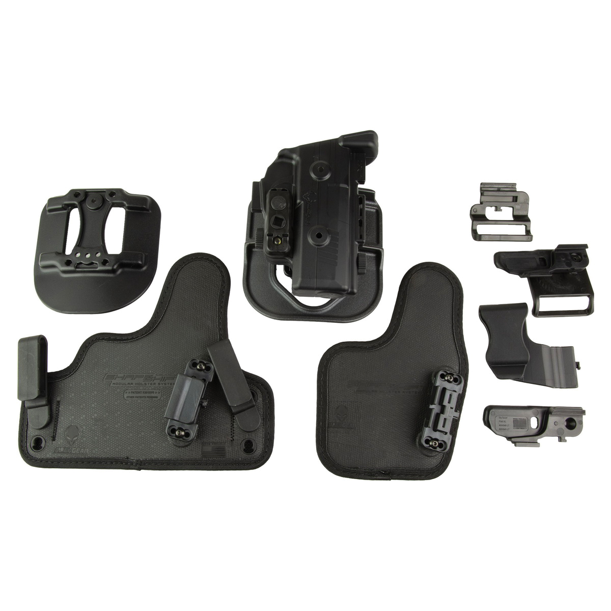 1791 Gunleather RVHX-4.3 Colt Python OWB Holster Right Steerhide Leather, Stealth Black