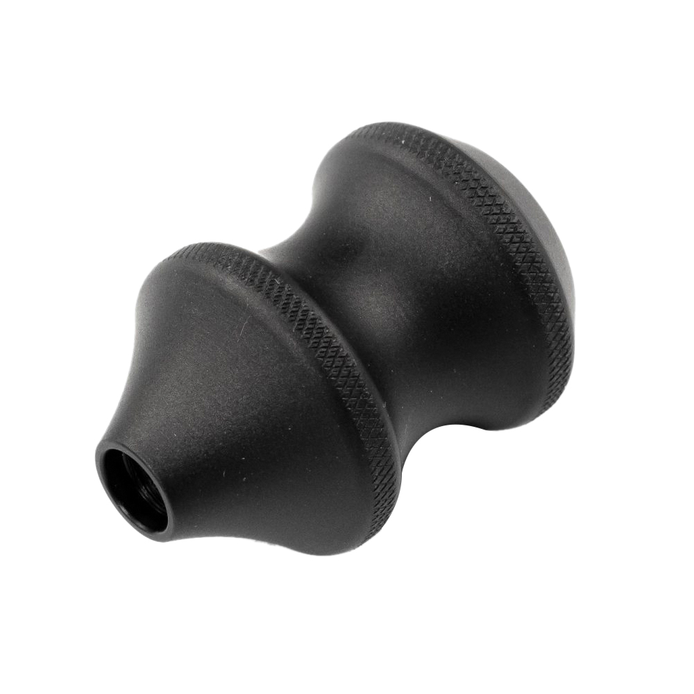 Area 419 Finger Groove Bolt Knob M6x1, Flat Black