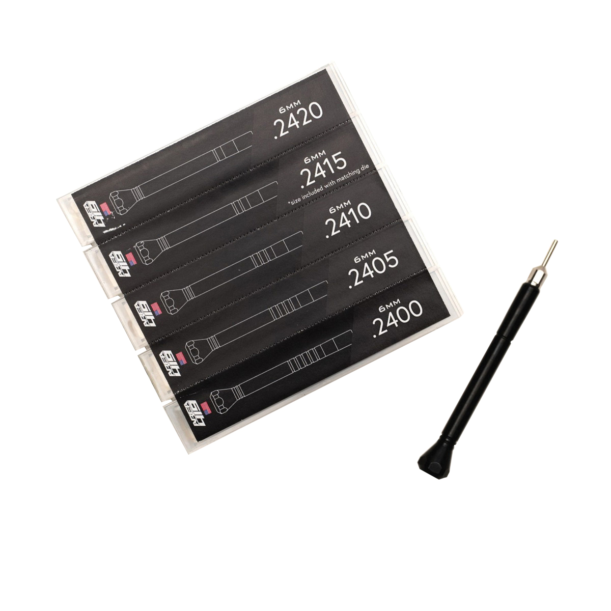 Area 419 Zero 6mm Mandrel Kit For Zero M-Series/S-Series Sizing Dies - Area 419