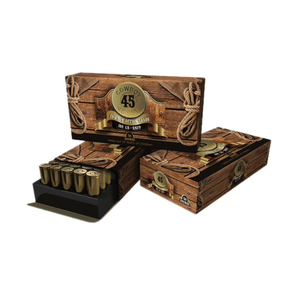 American Cowboy Ammo .45 Colt 200 gr LFN 50rds - American Cowboy Ammo