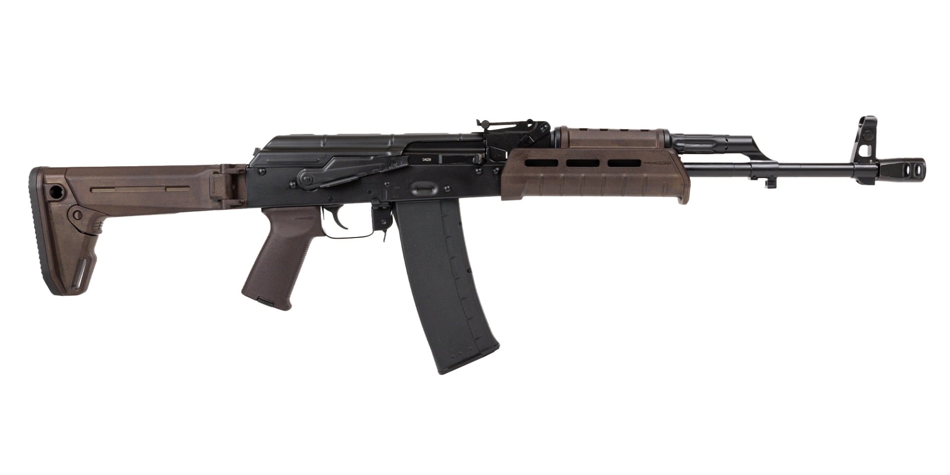 PSA AK-101AKM Moe Plum Rifle with Toolcraft Bolt, Trunnion, and Carrier - Plum - Palmetto State Armory
